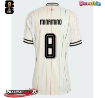 Japonia Takumi Minamino #8 Koszulka Wyjazdowa damskie MŚ 2026 Krótki Rękaw