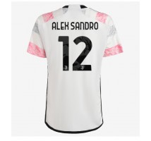 Juventus Alex Sandro #12 Koszulka Wyjazdowa 2023-24 Krótki Rękaw