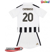Juventus Andrea Cambiaso #20 Koszulka Podstawowa dzieci 2026-27 Krótki Rękaw (+ krótkie spodenki)
