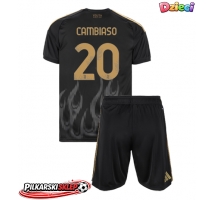 Juventus Andrea Cambiaso #20 Koszulka Trzecia dzieci 2026-27 Krótki Rękaw (+ krótkie spodenki)