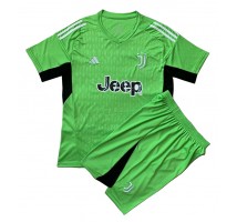 Juventus Bramkarskie Koszulka Wyjazdowa dzieci 2023-24 Krótki Rękaw (+ krótkie spodenki)