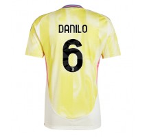 Juventus Danilo Luiz #6 Koszulka Wyjazdowa 2024-25 Krótki Rękaw