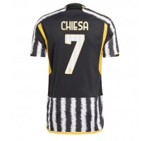 Juventus Federico Chiesa #7 Koszulka Podstawowa 2023-24 Krótki Rękaw