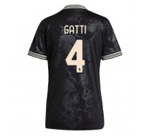 Juventus Federico Gatti #4 Koszulka Trzecia damskie 2025-26 Krótki Rękaw