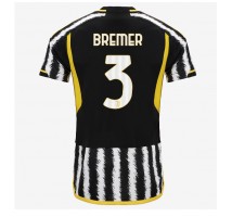 Juventus Gleison Bremer #3 Koszulka Podstawowa 2023-24 Krótki Rękaw
