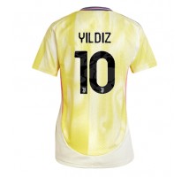 Juventus Kenan Yildiz #10 Koszulka Wyjazdowa damskie 2024-25 Krótki Rękaw