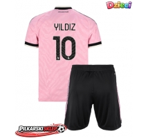 Juventus Kenan Yildiz #10 Koszulka Wyjazdowa dzieci 2026-27 Krótki Rękaw (+ krótkie spodenki)