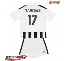 Juventus Kerim Alajbegovic #17 Koszulka Podstawowa dzieci 2026-27 Krótki Rękaw (+ krótkie spodenki)