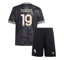 Juventus Khephren Thuram #19 Koszulka Trzecia dzieci 2025-26 Krótki Rękaw (+ krótkie spodenki)