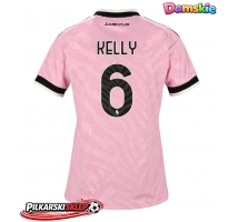 Juventus Lloyd Kelly #6 Koszulka Wyjazdowa damskie 2026-27 Krótki Rękaw