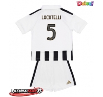 Juventus Manuel Locatelli #5 Koszulka Podstawowa dzieci 2026-27 Krótki Rękaw (+ krótkie spodenki)