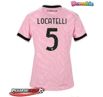 Juventus Manuel Locatelli #5 Koszulka Wyjazdowa damskie 2026-27 Krótki Rękaw
