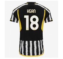 Juventus Moise Kean #18 Koszulka Podstawowa 2023-24 Krótki Rękaw
