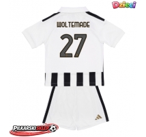 Juventus Nick Woltemade #27 Koszulka Podstawowa dzieci 2026-27 Krótki Rękaw (+ krótkie spodenki)