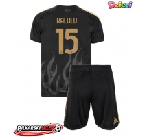 Juventus Pierre Kalulu #15 Koszulka Trzecia dzieci 2026-27 Krótki Rękaw (+ krótkie spodenki)