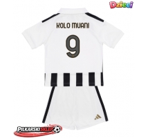 Juventus Randal Kolo Muani #9 Koszulka Podstawowa dzieci 2026-27 Krótki Rękaw (+ krótkie spodenki)