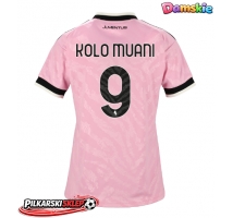 Juventus Randal Kolo Muani #9 Koszulka Wyjazdowa damskie 2026-27 Krótki Rękaw
