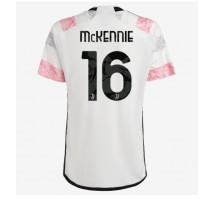 Juventus Weston McKennie #16 Koszulka Wyjazdowa 2023-24 Krótki Rękaw