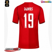 Kanada Alphonso Davies #19 Koszulka Podstawowa damskie MŚ 2026 Krótki Rękaw