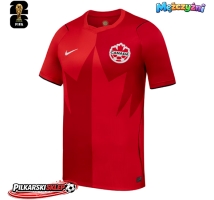 Kanada Koszulka Podstawowa MŚ 2026 Krótki Rękaw