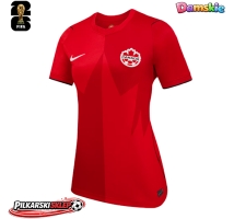 Kanada Koszulka Podstawowa damskie MŚ 2026 Krótki Rękaw