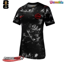 Kanada Koszulka Wyjazdowa damskie MŚ 2026 Krótki Rękaw