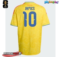 Kolumbia James Rodriguez #10 Koszulka Podstawowa MŚ 2026 Krótki Rękaw