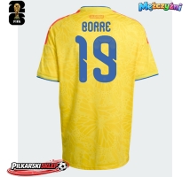 Kolumbia Rafael Santos Borre #19 Koszulka Podstawowa MŚ 2026 Krótki Rękaw