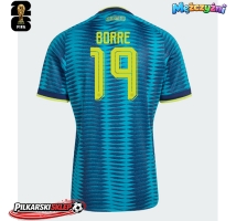 Kolumbia Rafael Santos Borre #19 Koszulka Wyjazdowa MŚ 2026 Krótki Rękaw