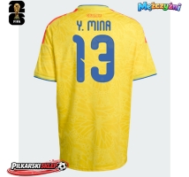 Kolumbia Yerry Mina #13 Koszulka Podstawowa MŚ 2026 Krótki Rękaw