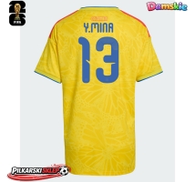Kolumbia Yerry Mina #13 Koszulka Podstawowa damskie MŚ 2026 Krótki Rękaw