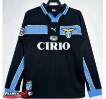 Lazio 1998-1999 Koszulka Retro Trzecia Długi Rękaw
