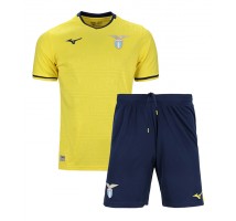 Lazio Koszulka Wyjazdowa dzieci 2024-25 Krótki Rękaw (+ krótkie spodenki)