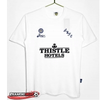 Leeds United 1995-996 Retro Home Men Shirt Men Krótki Rękaw