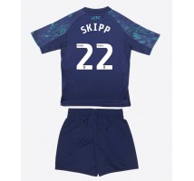 Leicester City Oliver Skipp #22 Koszulka Wyjazdowa dzieci 2025-26 Krótki Rękaw (+ krótkie spodenki) Leicester City Oliver Skipp #22 Koszulka Wyjazdowa dzieci 2025-26 Krótki Rękaw (+ krótkie spodenki)
