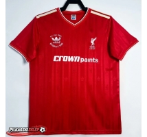 Liverpool 1986-1987 Koszulka Retro Podstawowa Krótki Rękaw