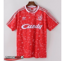 Liverpool 1989-1991 Koszulka Retro Podstawowa Krótki Rękaw