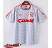 Liverpool 1989-1991 Koszulka Retro Wyjazdowa Krótki Rękaw