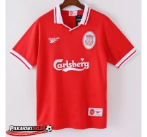 Liverpool 1996-1997 Koszulka Retro Podstawowa Krótki Rękaw
