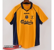 Liverpool 2000-2001 Koszulka Retro Wyjazdowa Krótki Rękaw