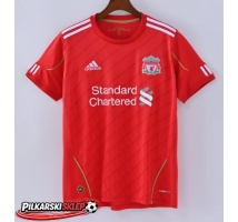 Liverpool 2010-2011 Koszulka Retro Podstawowa Krótki Rękaw