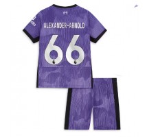 Liverpool Alexander-Arnold #66 Koszulka Trzecia dzieci 2023-24 Krótki Rękaw (+ krótkie spodenki)