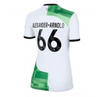 Liverpool Alexander-Arnold #66 Koszulka Wyjazdowa damskie 2023-24 Krótki Rękaw