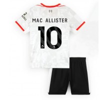 Liverpool Alexis Mac Allister #10 Koszulka Trzecia dzieci 2024-25 Krótki Rękaw (+ krótkie spodenki)