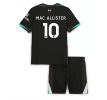 Liverpool Alexis Mac Allister #10 Koszulka Wyjazdowa dzieci 2024-25 Krótki Rękaw (+ krótkie spodenki)