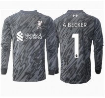 Liverpool Alisson Becker #1 Bramkarskie Koszulka Podstawowa 2024-25 Długi Rękaw