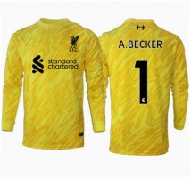 Liverpool Alisson Becker #1 Bramkarskie Koszulka Trzecia 2024-25 Długi Rękaw