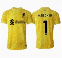 Liverpool Alisson Becker #1 Bramkarskie Koszulka Trzecia 2024-25 Krótki Rękaw