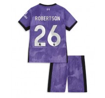 Liverpool Andrew Robertson #26 Koszulka Trzecia dzieci 2023-24 Krótki Rękaw (+ krótkie spodenki)