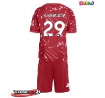 Liverpool Bradley Barcola #29 Koszulka Podstawowa dzieci 2026-27 Krótki Rękaw (+ krótkie spodenki)